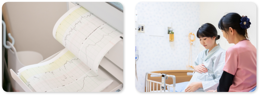 お産の経過と過ごしかた