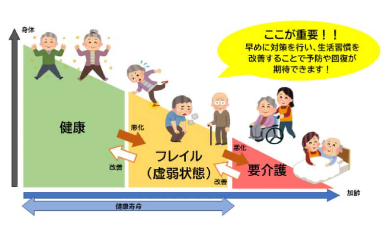 フレイル説明図